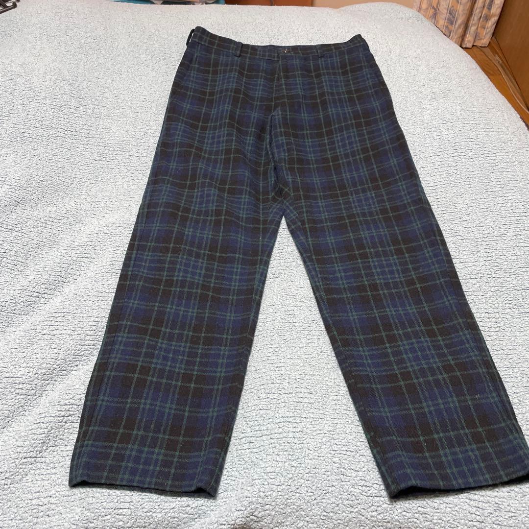 コムデギャルソンオム、ブラックウオッチ、パンツ