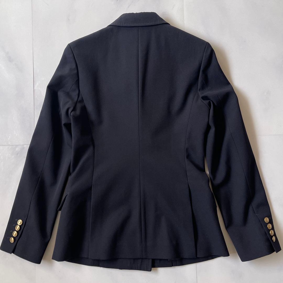 タグ付き デプレ ハードオックスフォード ダブルブレスト ジャケット 金ボタン