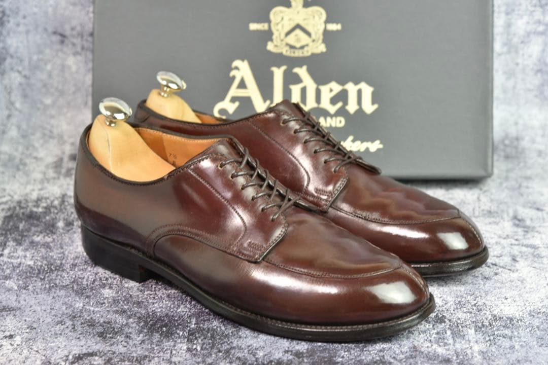 オールデン　コードバン　#54321　Vチップ　7.5D　モディファイドラスト