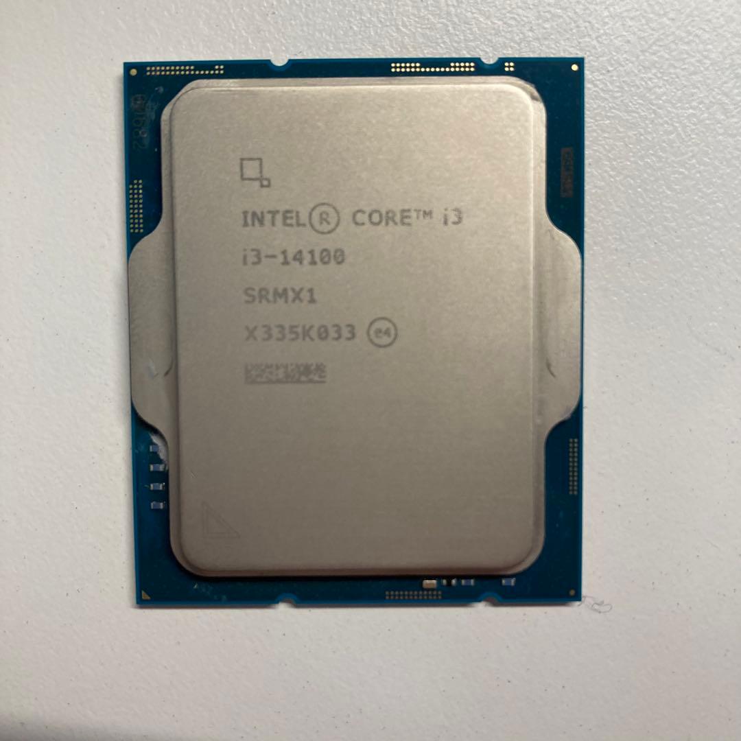 BIOS確認済み　Core i3 14100