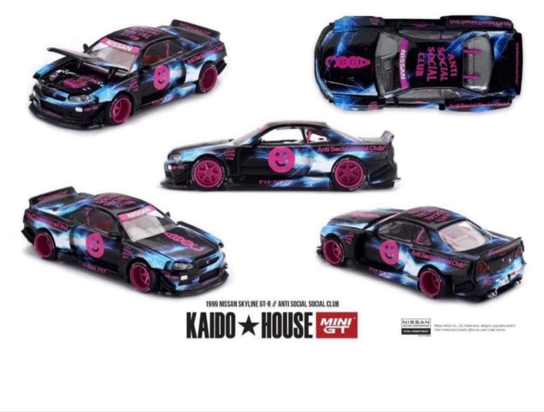 ミニカー Kaido House Mini GT Anti Social Club