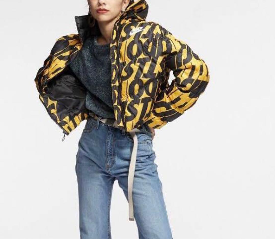 美品 NIKE ナイキ SYN フィル STM AOPJD ダウンジャケット L