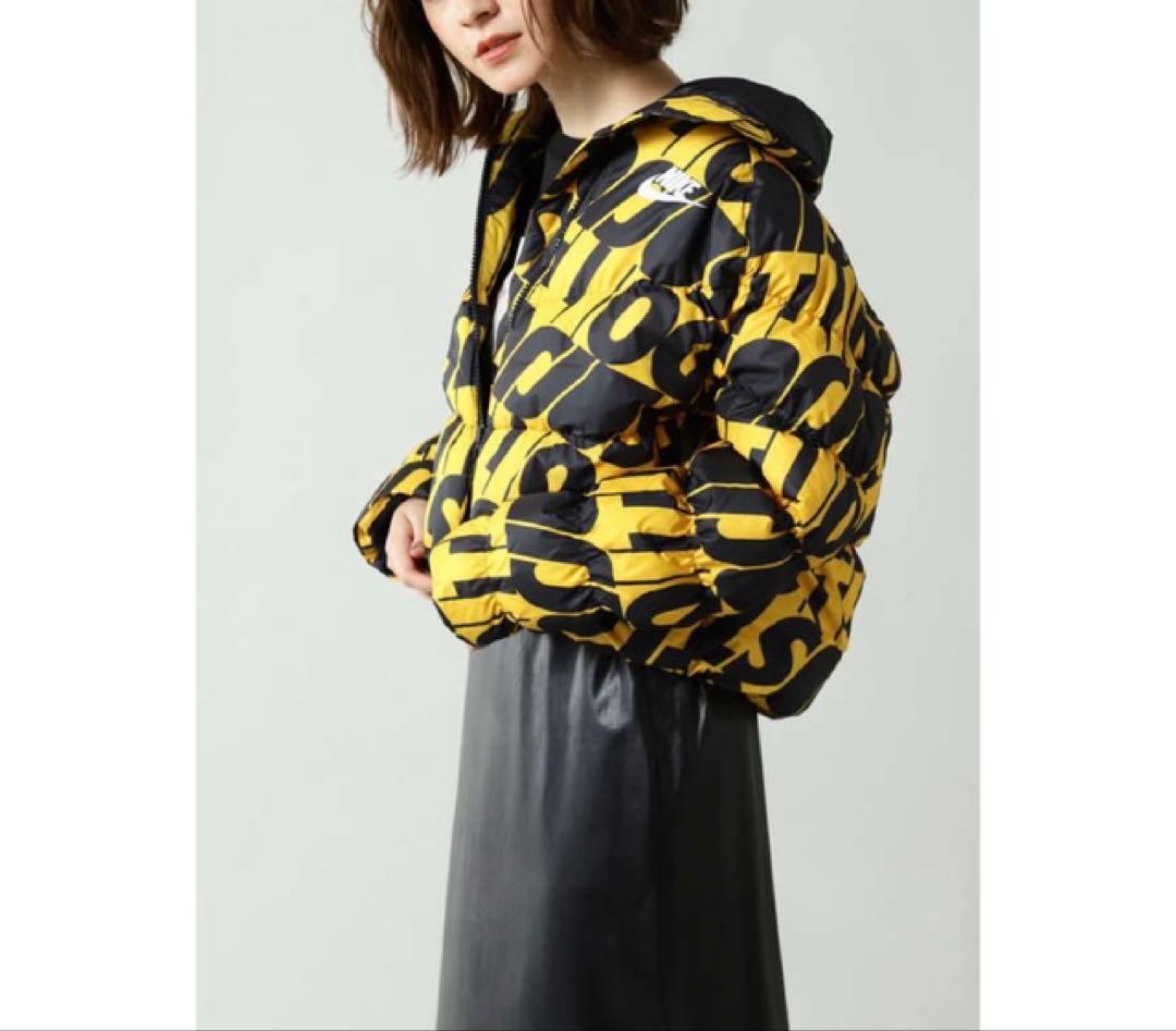 美品 NIKE ナイキ SYN フィル STM AOPJD ダウンジャケット L