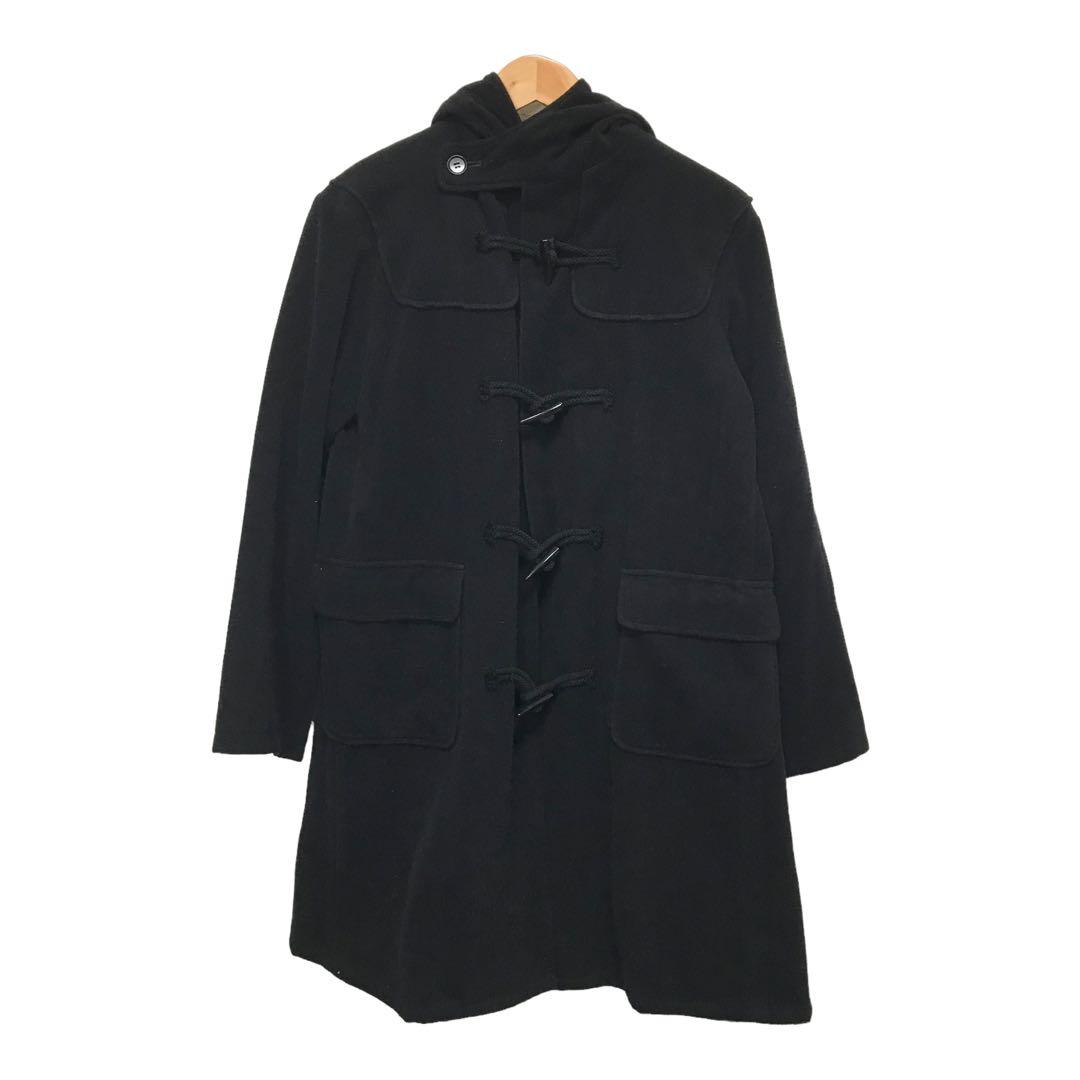 美品　90s y's ワイズ　ビンテージウールダッフルコート　日本製　ブラック
