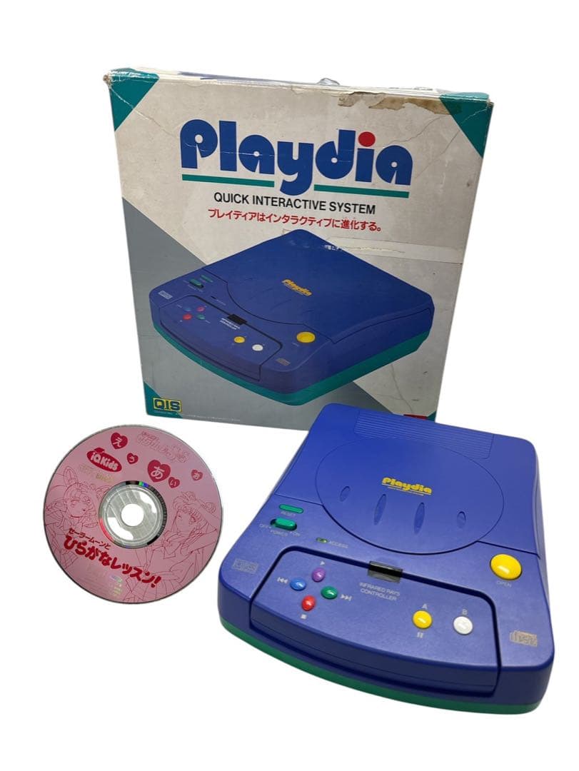 ■動作確認済み‼️Playdia プレイディア 本体　ソフト付き