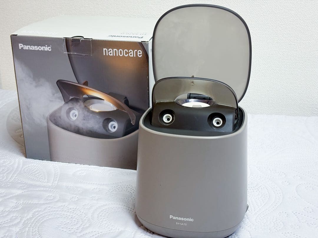 【最終値下げ】Panasonic スチーマー ナノケア EH-SA70-H