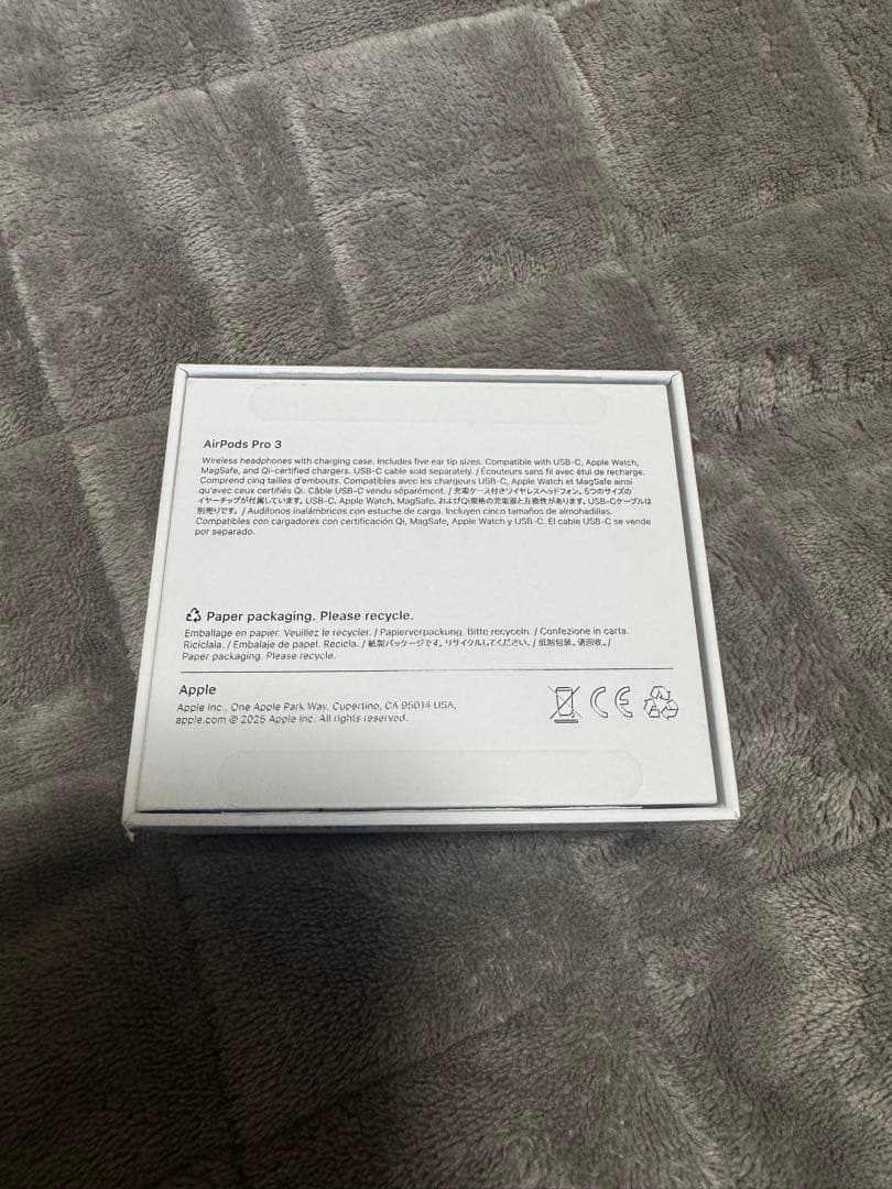 AirPods Pro 3本体 ホワイト 充電ケース付き