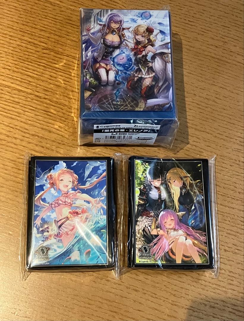 大阪GP限定　栄光の華・エレノア デッキホルダー&スリーブ2種セット