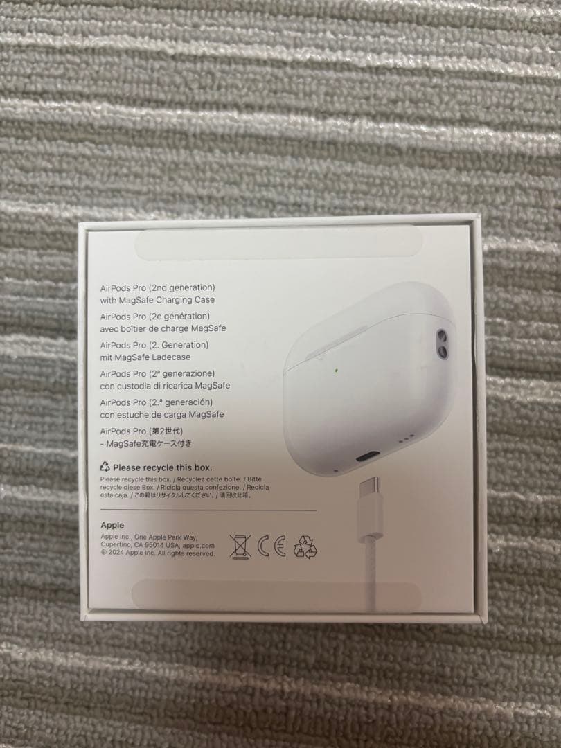 AirPodsPro 第2世代 Type-C 純正品　エアポッズ プロ