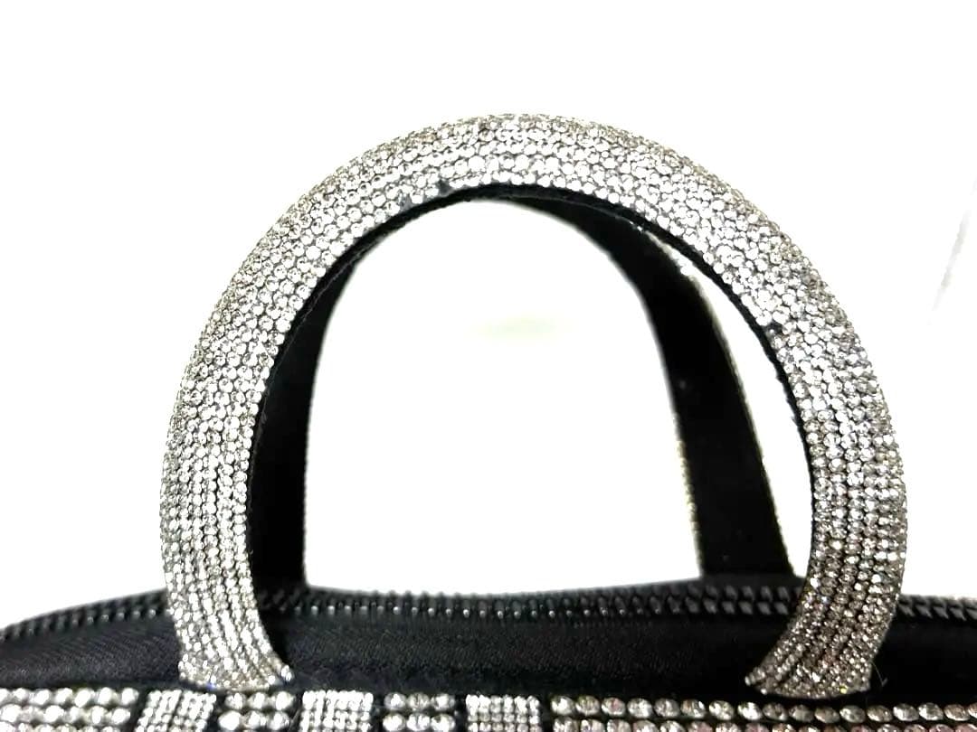 【美品】 adidas アディダス ラインストーン クラッチバッグ バンドバッグ