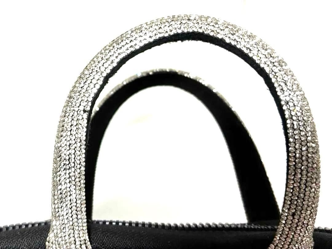 【美品】 adidas アディダス ラインストーン クラッチバッグ バンドバッグ