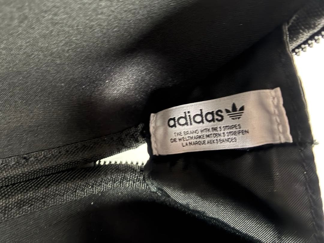 【美品】 adidas アディダス ラインストーン クラッチバッグ バンドバッグ