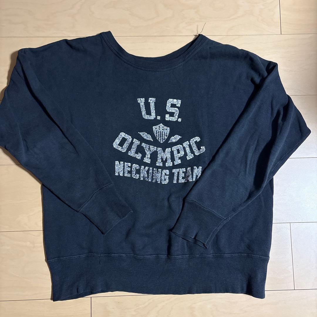 60s US OLYMPIC NECKING TEAM ヴィンテージスウェット