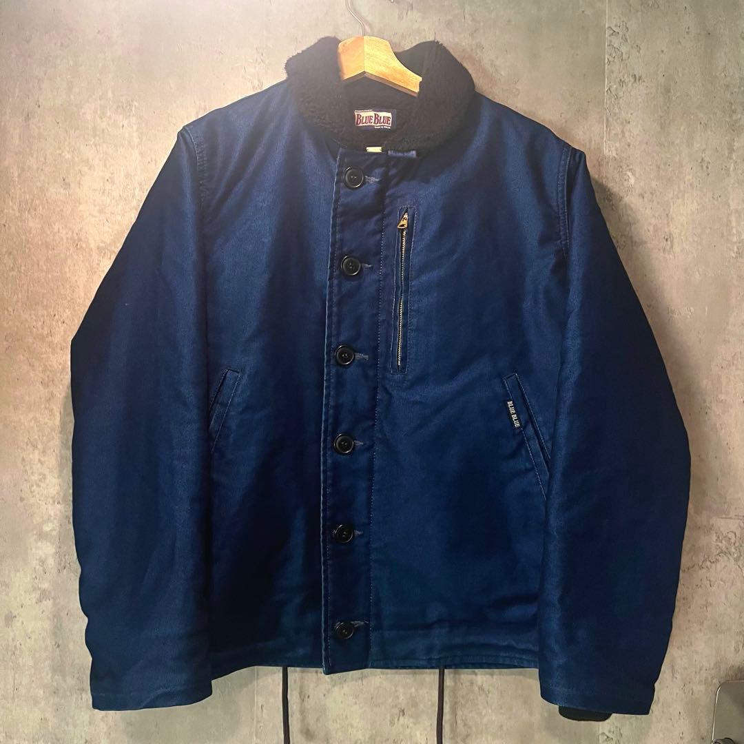 BLUEBLUE デッキジャケット N-1 インディゴ