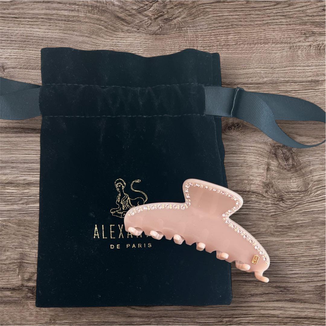 美品 ALEXANDRE DE PARIS スワロフスキー ピンク 日本限定