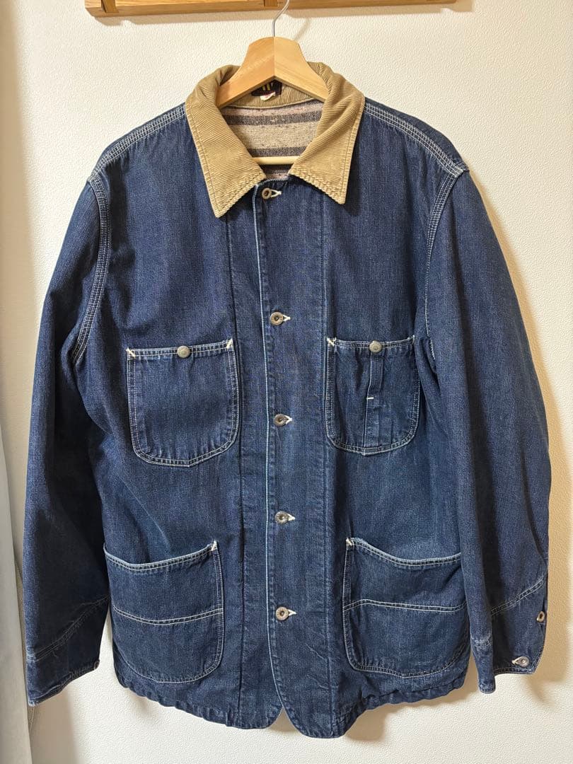 WAREHOUSE ウエアハウス カバーオール 裏地 ブランケット ビンテージ