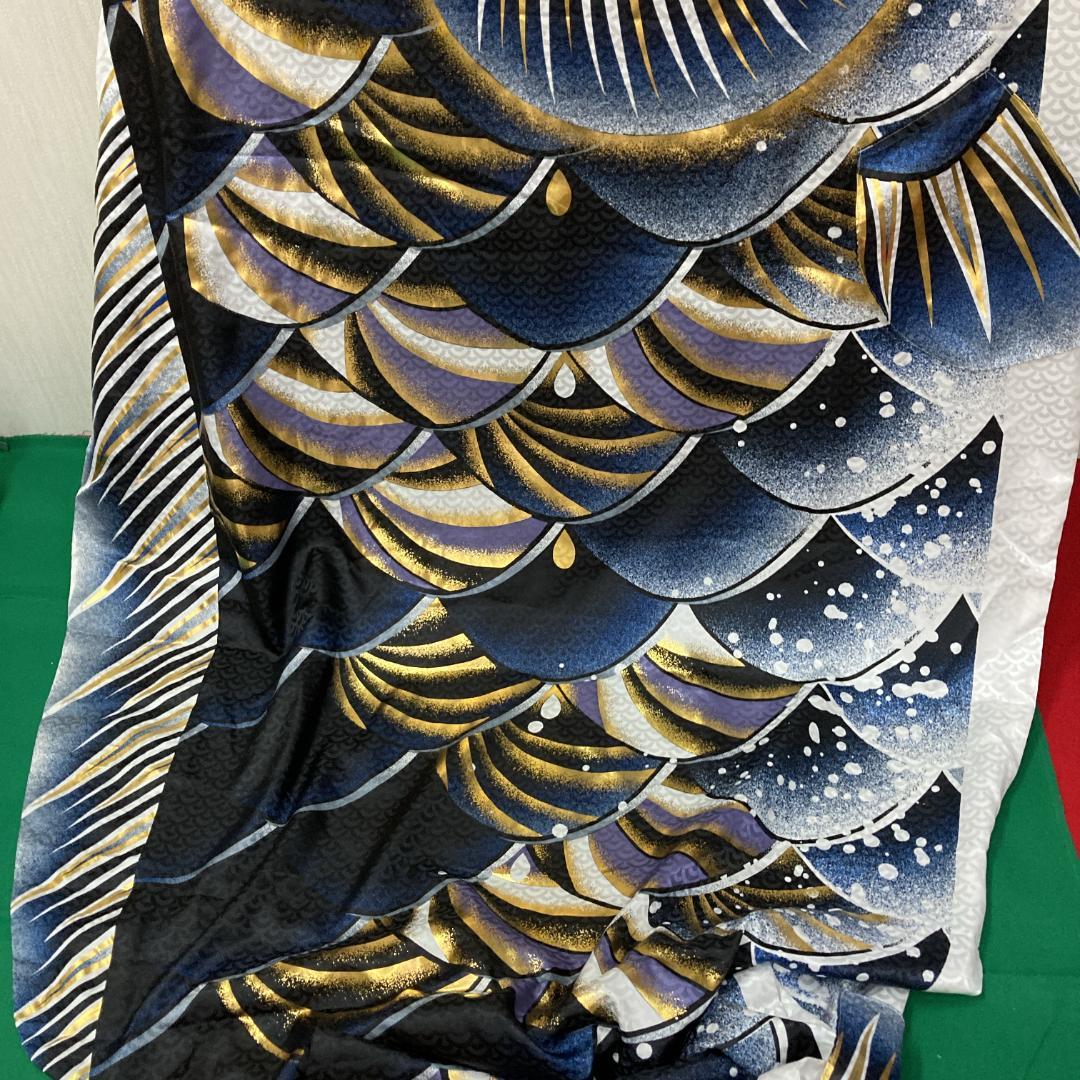 SKO101 宝碧鯉　鯉のぼり4m 黒 　黒鯉4m　お父さん鯉4m　端午の節句