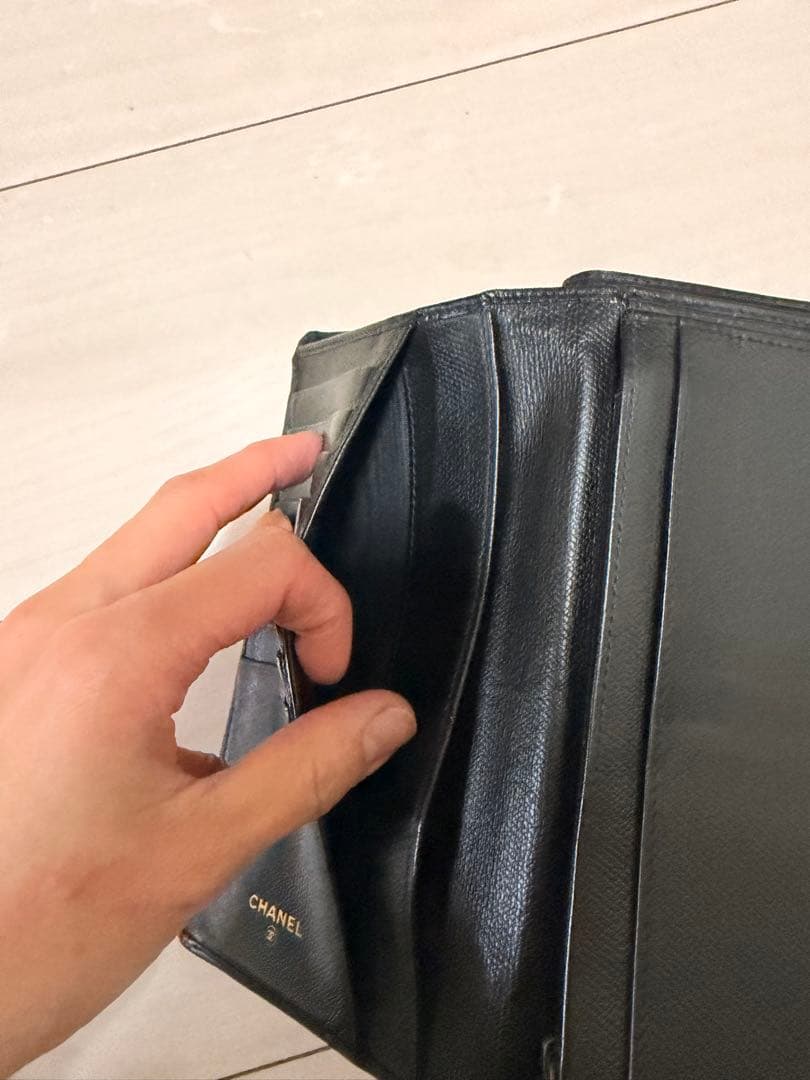 CHANEL 長財布　ココボタン