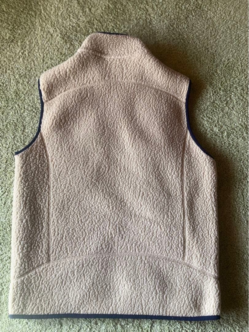 Patagonia フリース ベスト Mサイズ クリーム