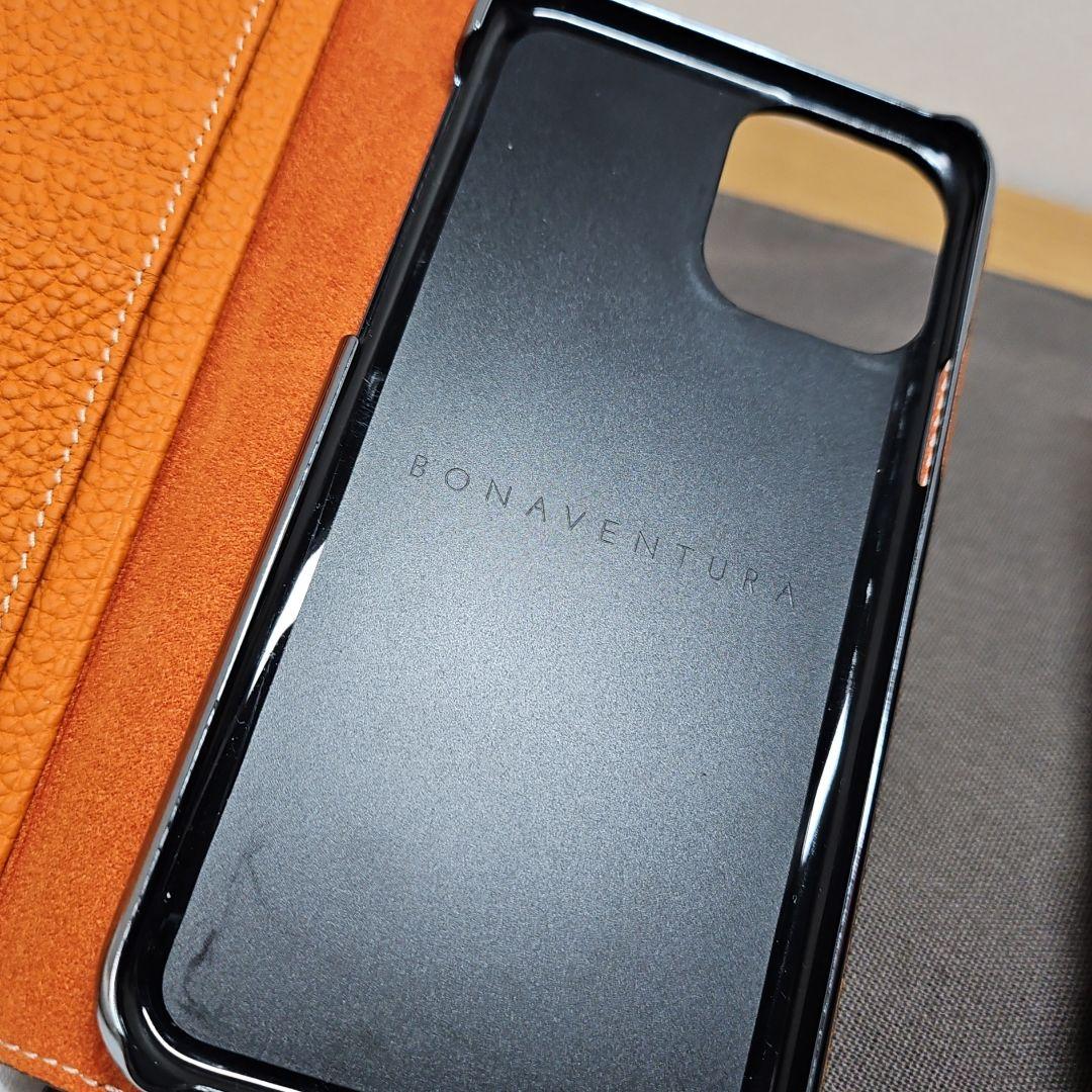BONAVENTURAボナベンチュラ iPhone14pro 手帳型 バイカラー