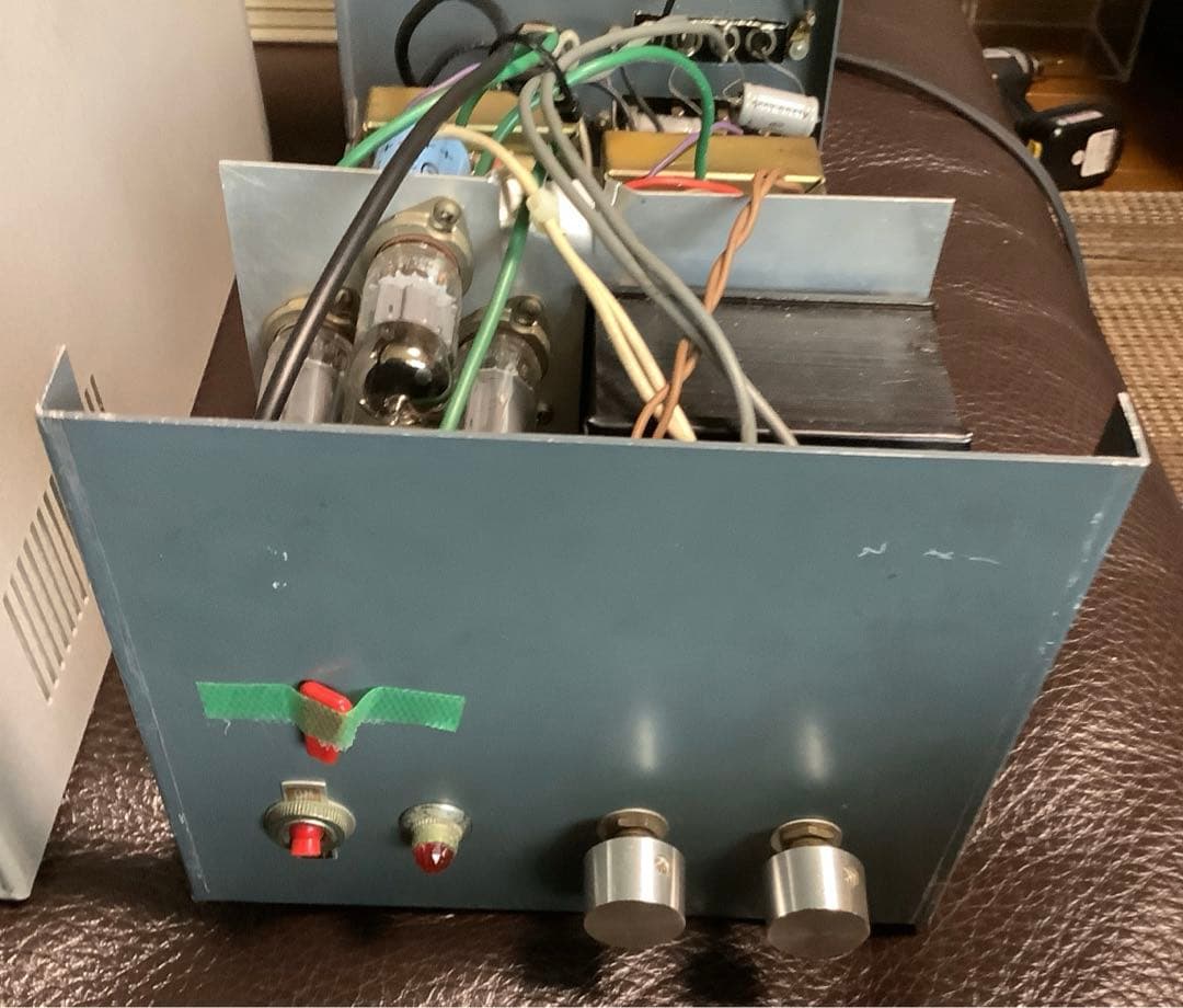 自作6BQ5 シングル真空管アンプ　ジャンク品