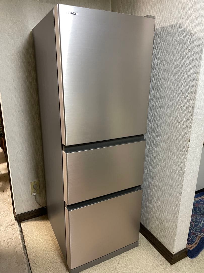 RYO.Y 長期保証付 2022年製 日立 冷蔵庫 265L R-27RV