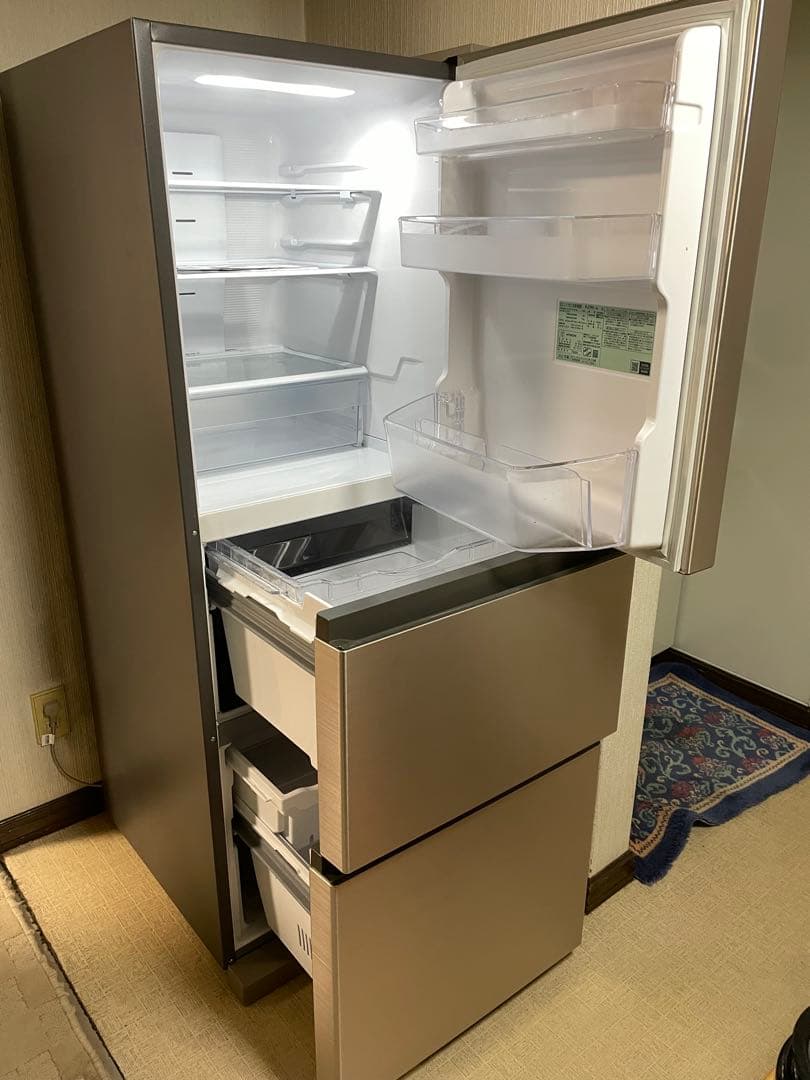 RYO.Y 長期保証付 2022年製 日立 冷蔵庫 265L R-27RV