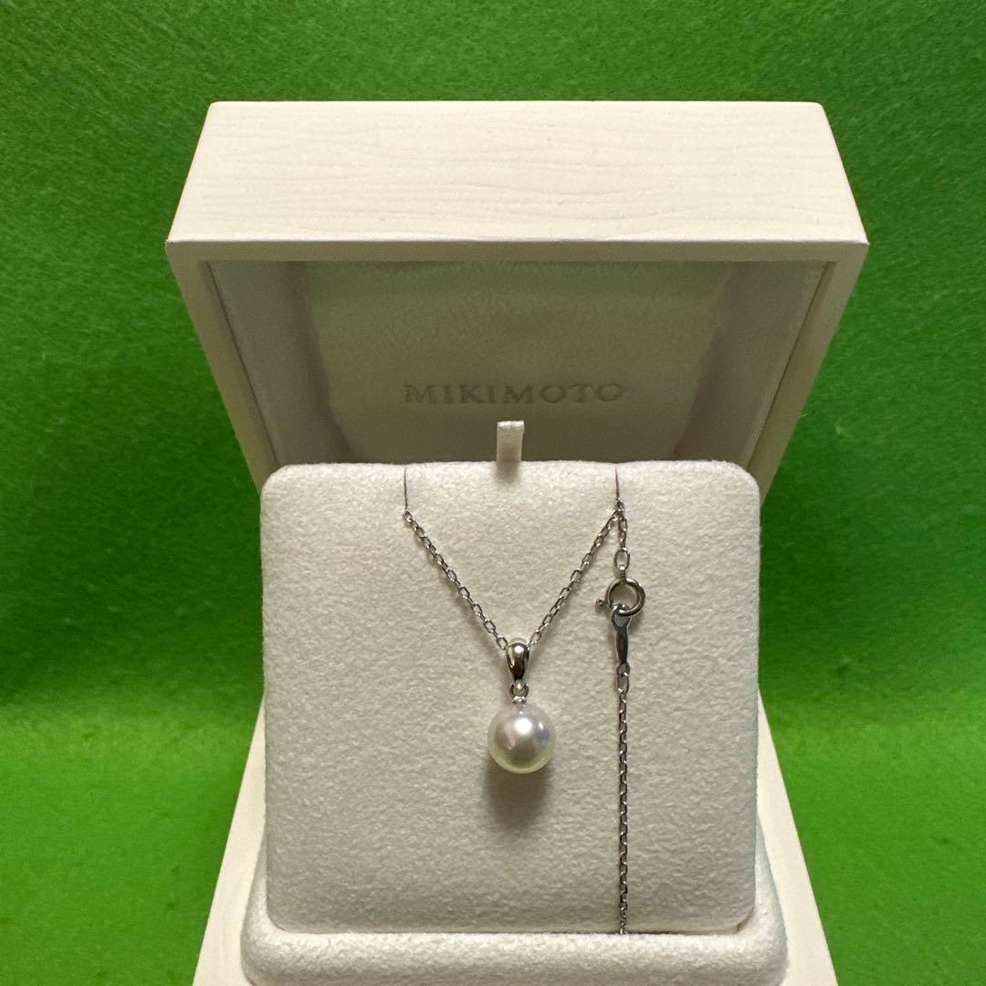 ☆りんちゃんさま、専用☆ミキモトアコヤ真珠約８.４mmＫ１８ネックレス♡現行完売