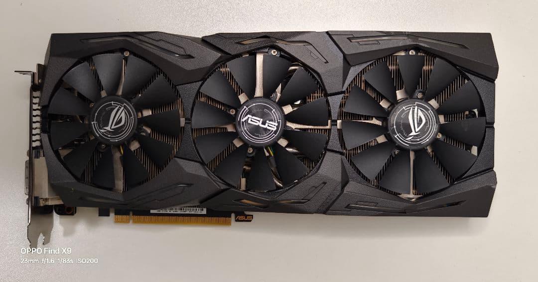 グラフィックボード・グラボ・ビデオカード ASUS NVIDIA GeForce GTX1080 8GB ROG