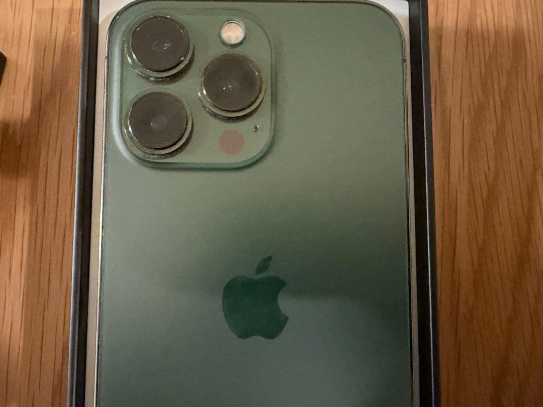 最終値下げ！【iPhone 13 Pro アルパイングリーン 【美品・箱付き】