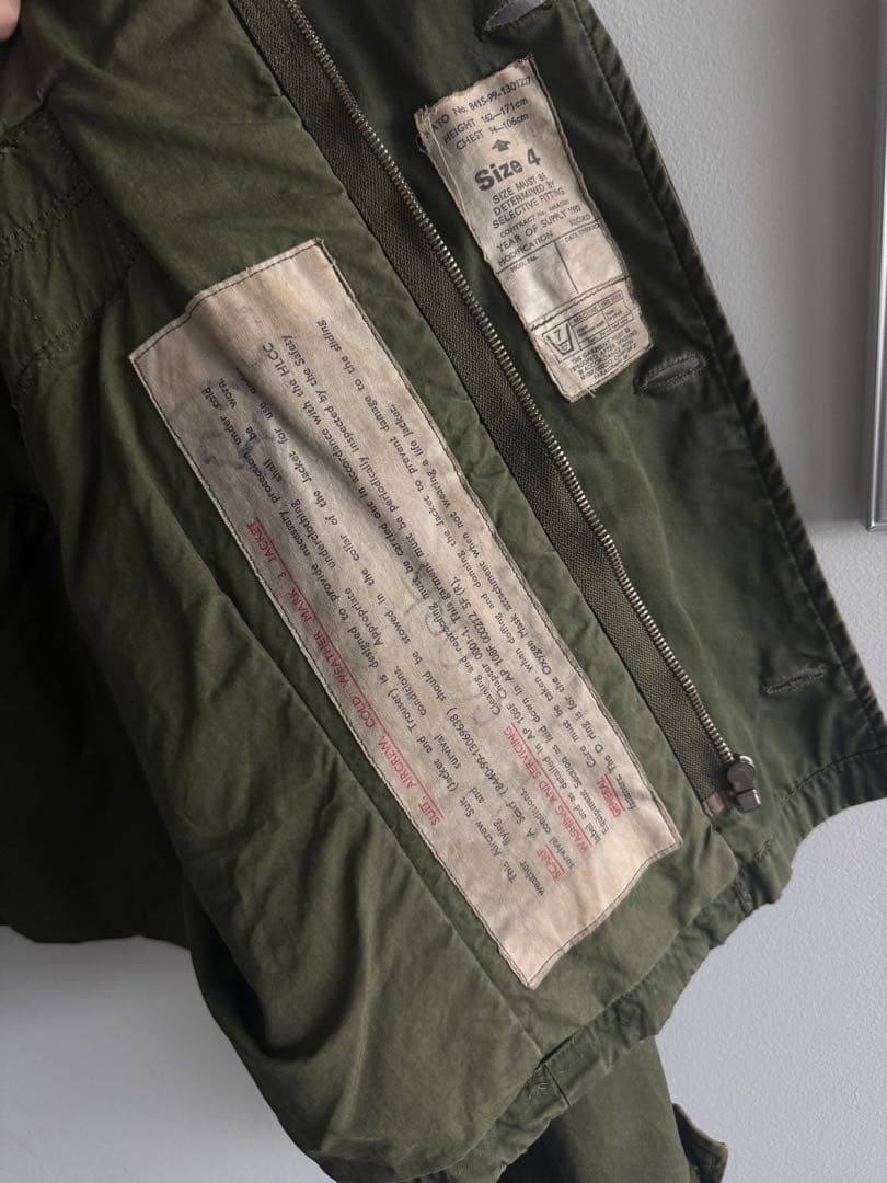 ジャケット・アウター ~80's MK3 cold weather JKT