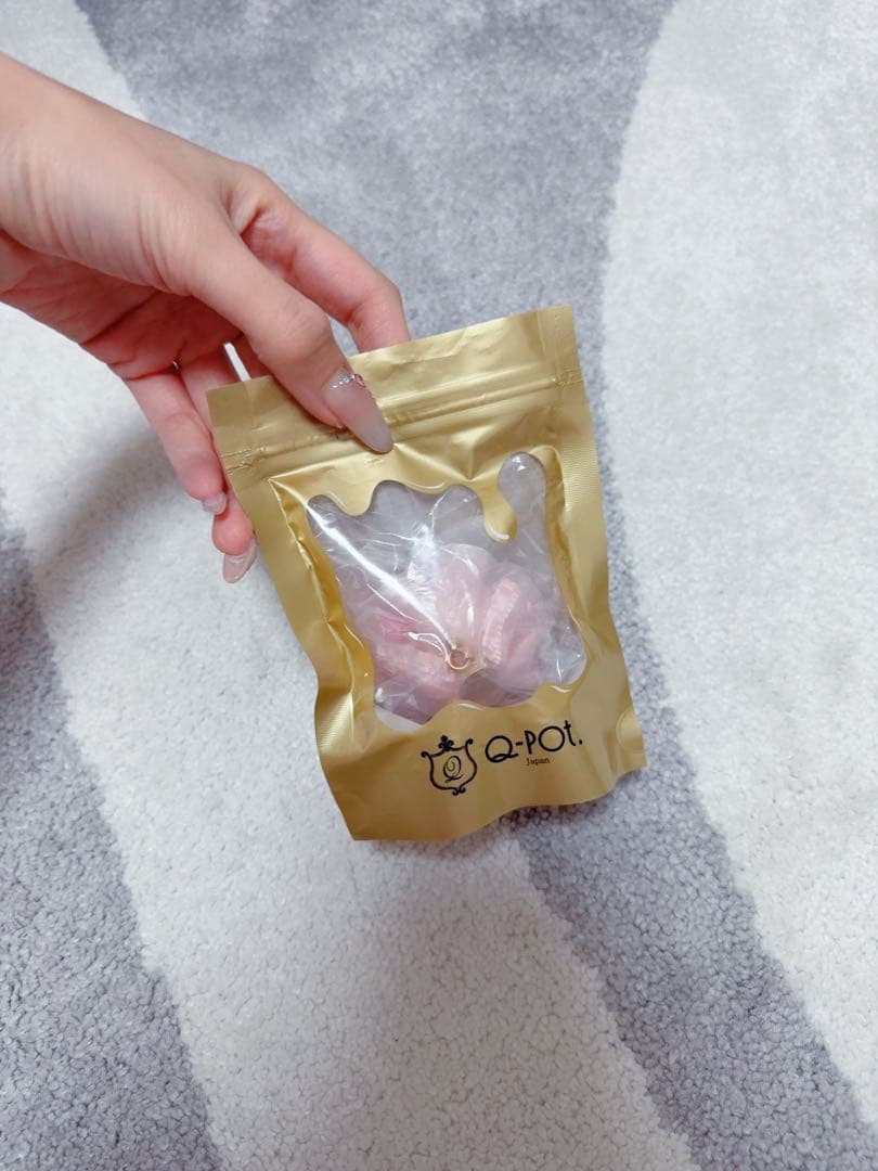 Q-pot おばけちゃん サクラおばケーキバッグチャーム