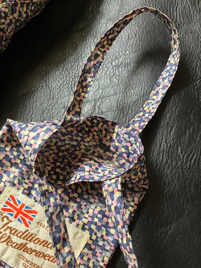 【Traditional Weatherwear】【折りたたみ傘】ネイビー系