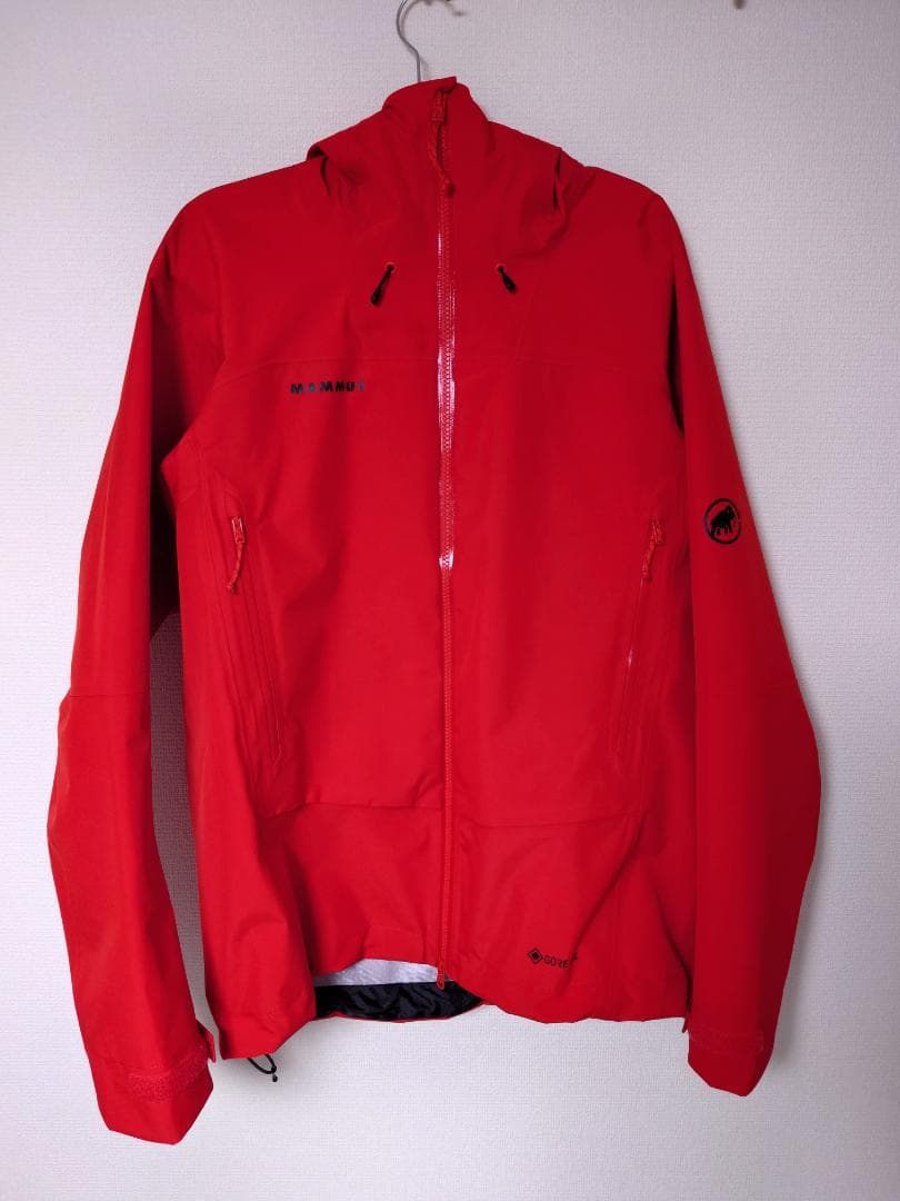 マムート アルパインガイド ハードシェル(日本サイズ：XL　カラー：レッド）