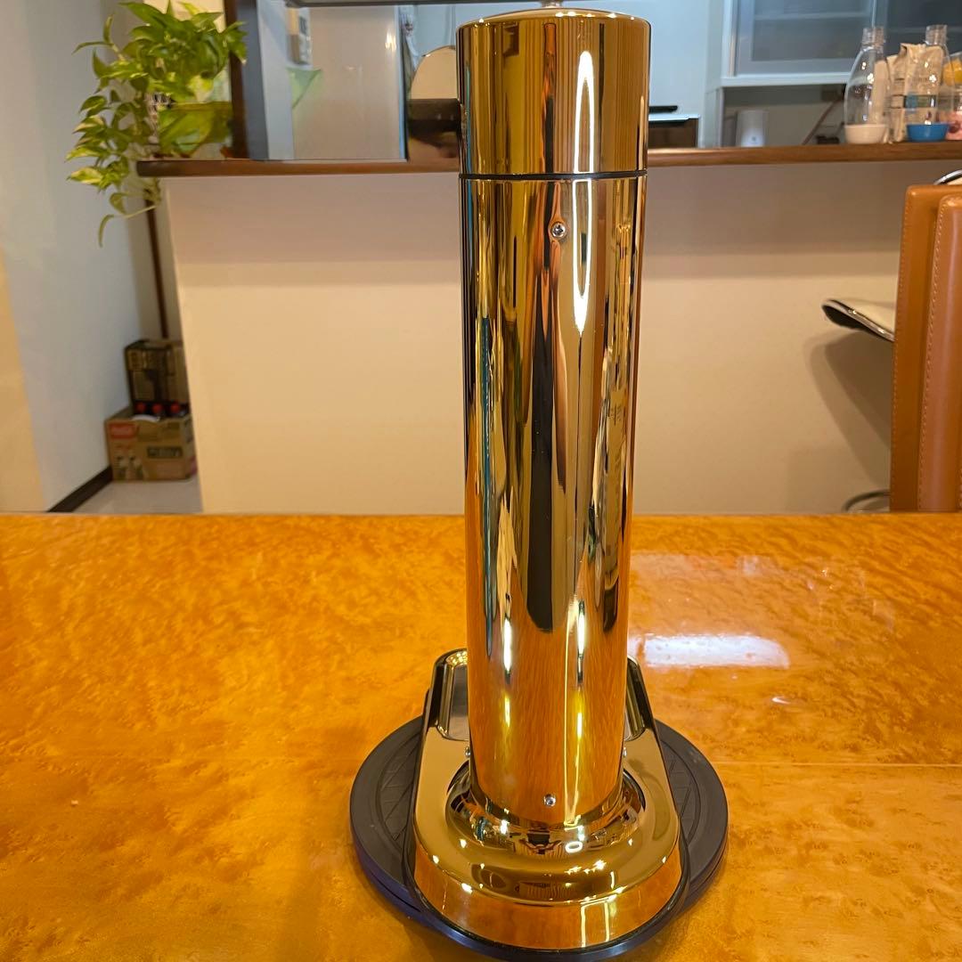 AARKE カーボネーター　ゴールド　ガスシリンダー2本、専用ボトル2本