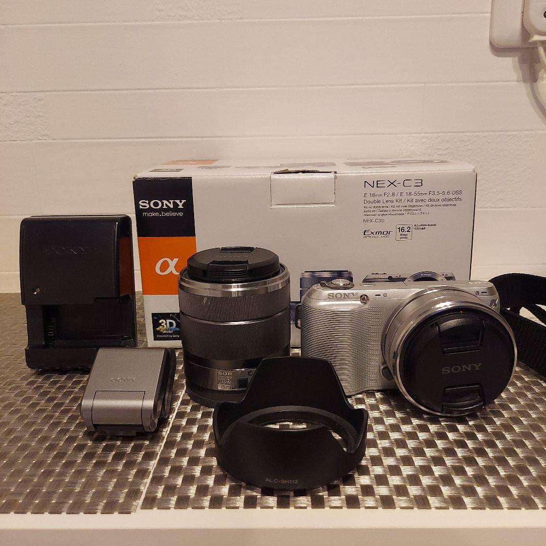 SONY NEX-C3D ダブルレンズセット 　ホワイト
