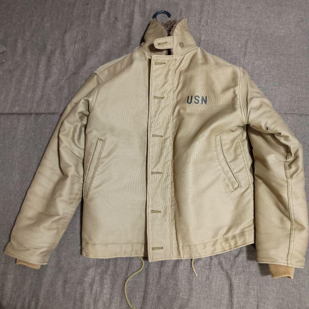 ヒューストン　N-1ジャケット　サイズ36　TANカラー