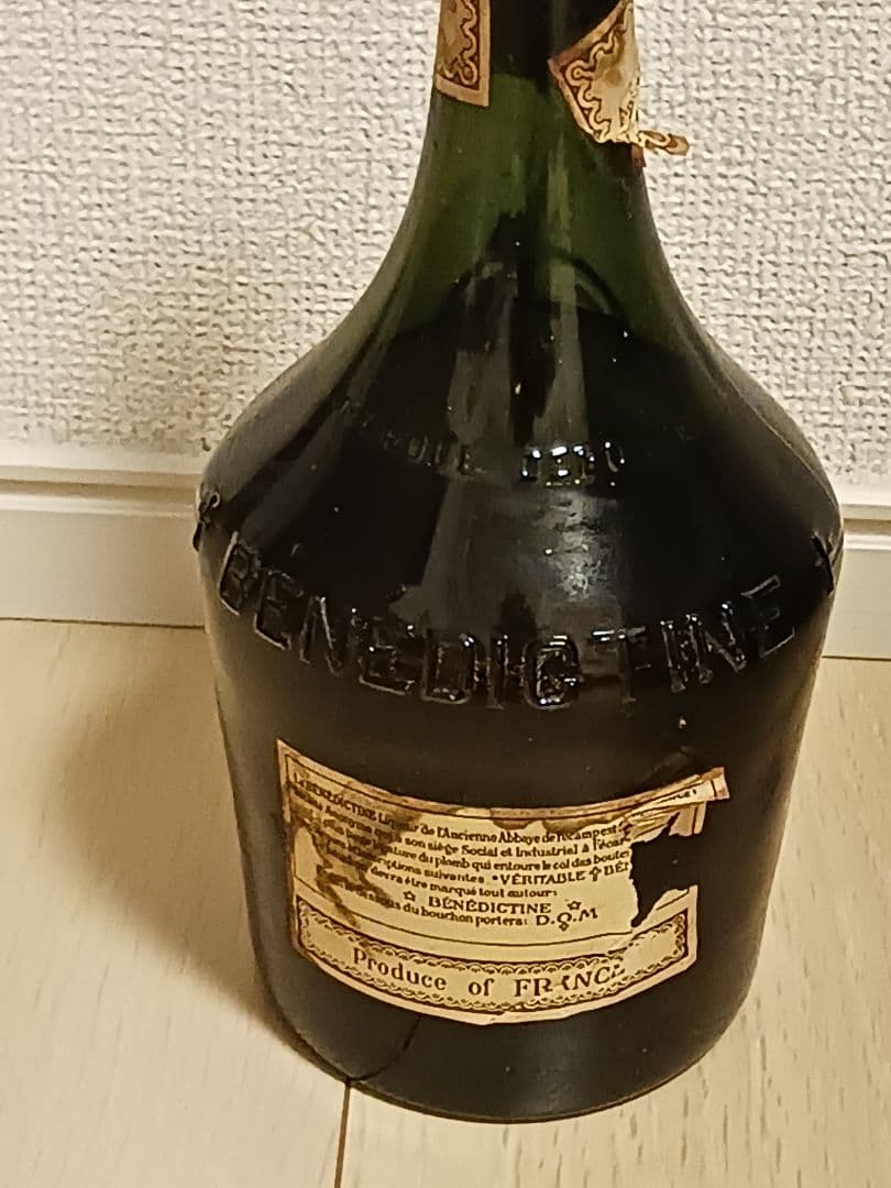 希少オールドボトル古酒ベネディクティン D.O.M 750ml　60年代～　和