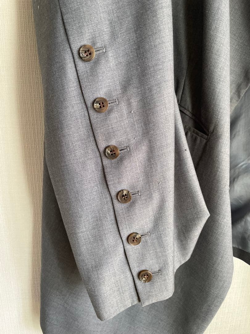 【美品】期間限定値下げ　mikiosakabe グレー 2way変形ジャケット