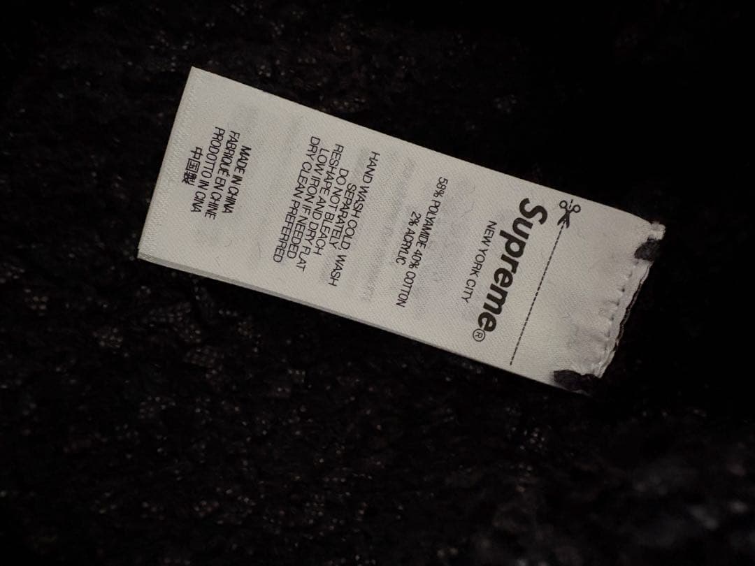 k*i様 Textured Arch Sweater Mサイズ　黒