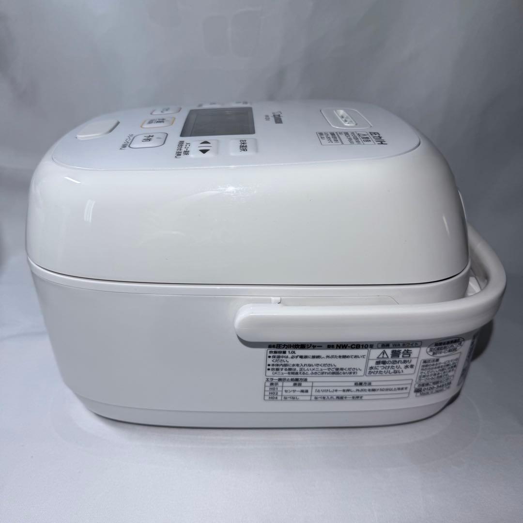 164S様　象印 NW-CB10-WA 圧力IH炊飯器 美品 通電確認済