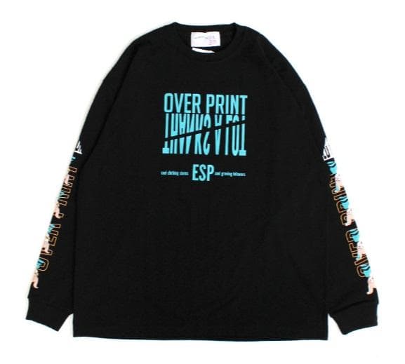 【年末限定値引】over print Inverted Heavy LS Tee