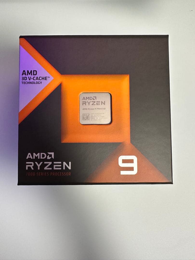 AMD Ryzen 9 7950X3D 16コア CPU