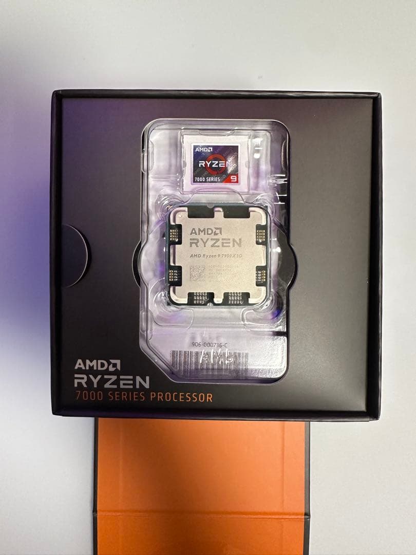 AMD Ryzen 9 7950X3D 16コア CPU