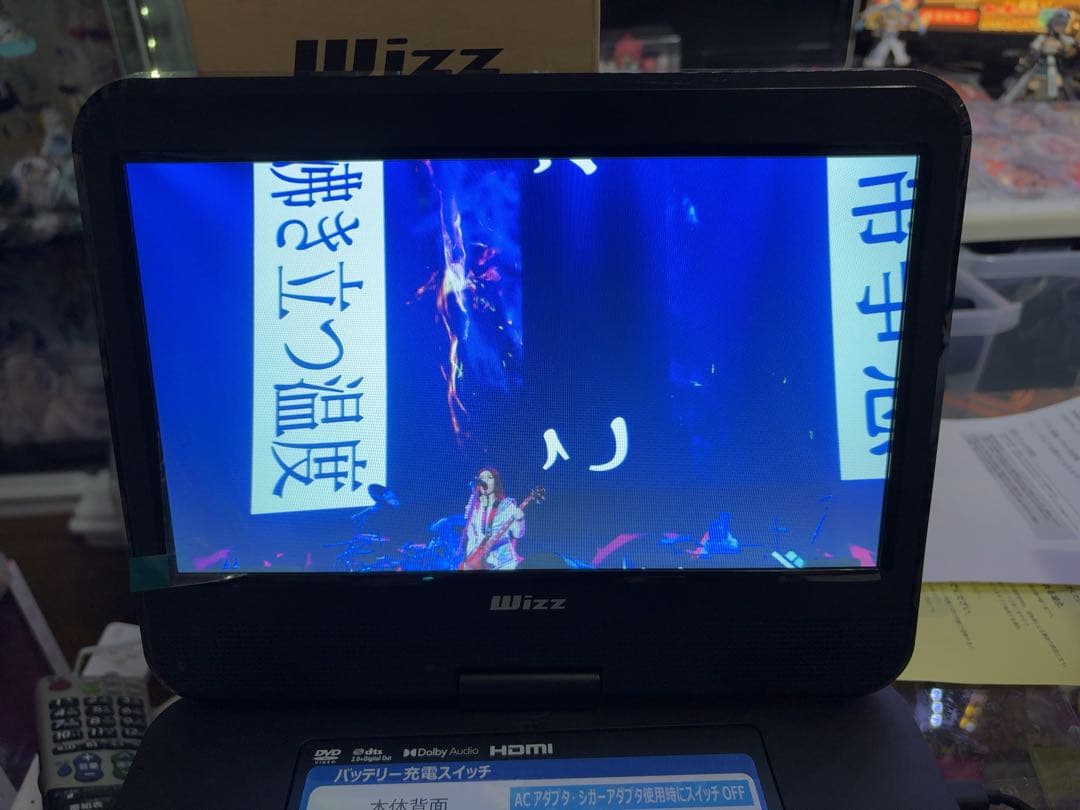 Wizz 10.1インチ ポータブルブルーレイディスク／DVDプレーヤー