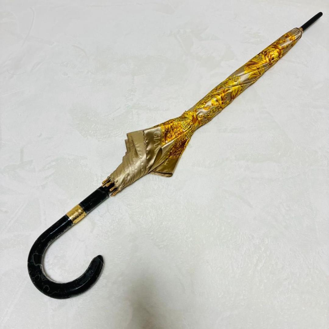 豪華絢爛 GIANNI VERSACE 総柄 サンバースト 傘 ヴェルサーチ