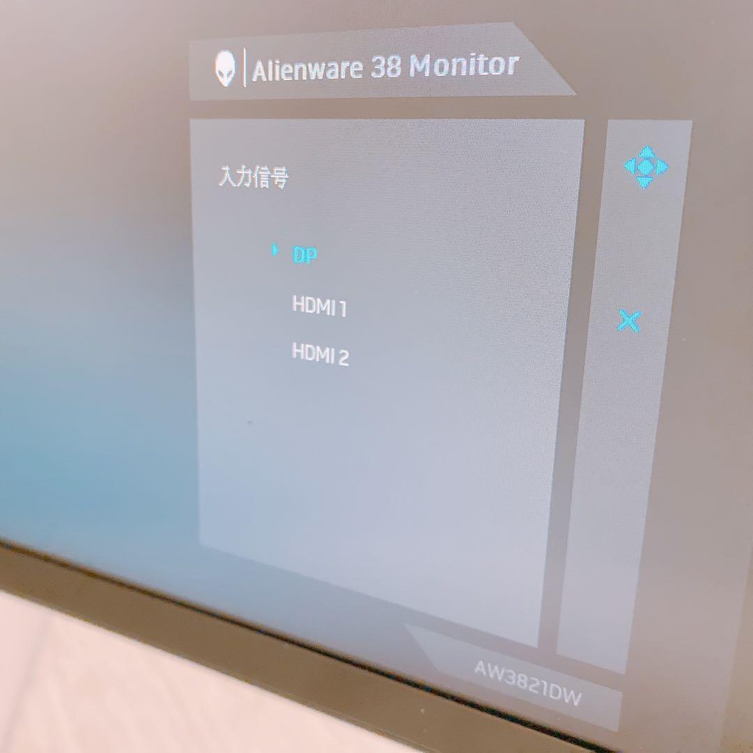 DELL Alienware AW3821DW WQHD 曲面モニター