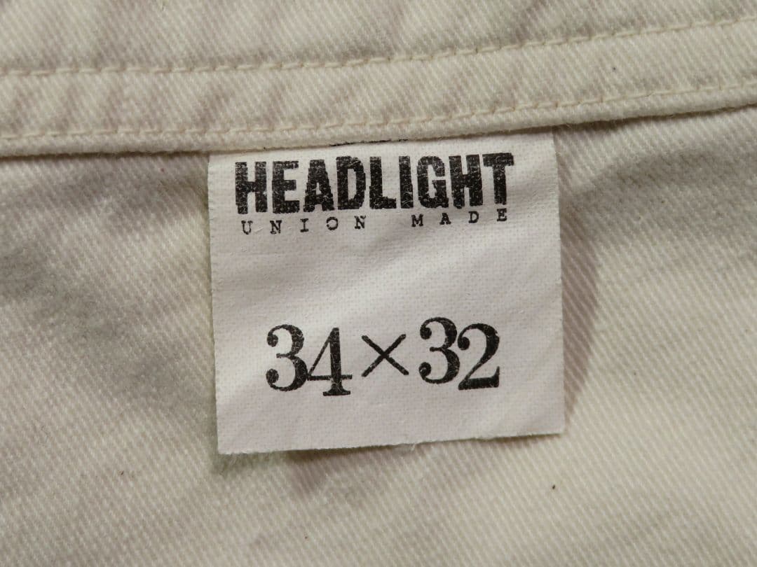 日本製 34×32 ヘッドライト 東洋 HD41745 実名復刻 オーバーオール