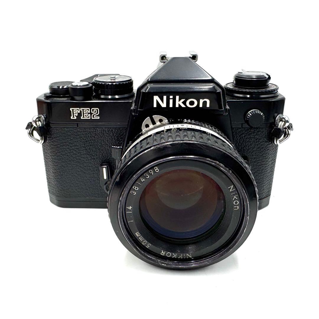 ❁動作良好❁Nikon ニコン FE2 ai 50mm f1.4 ブラック