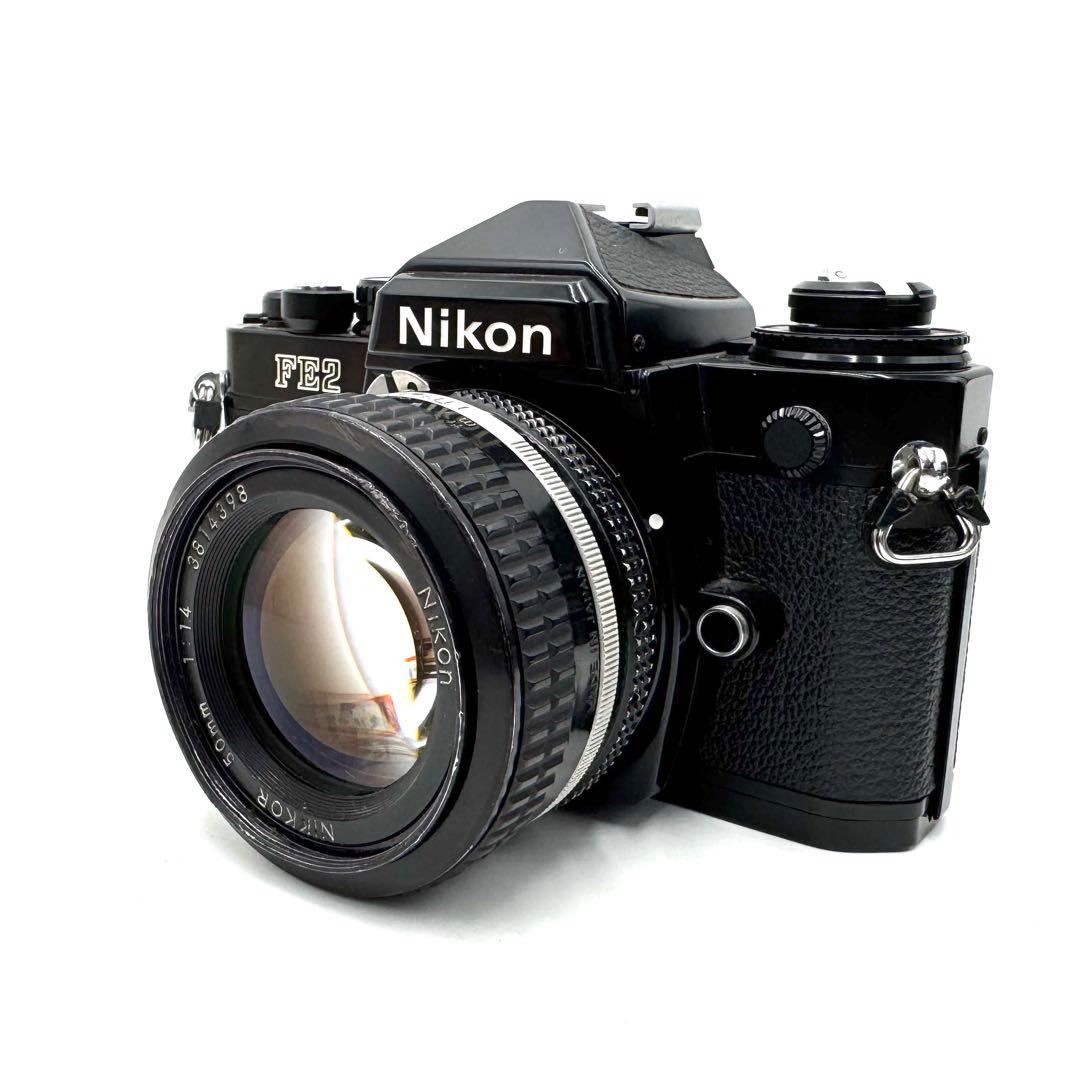 ❁動作良好❁Nikon ニコン FE2 ai 50mm f1.4 ブラック